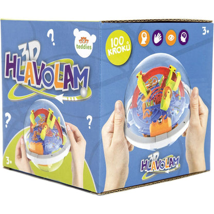 Hlavolam edukační koule 100 kroků