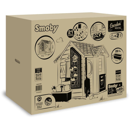 Smoby Domeček Life zahradnický rozšiřitelný