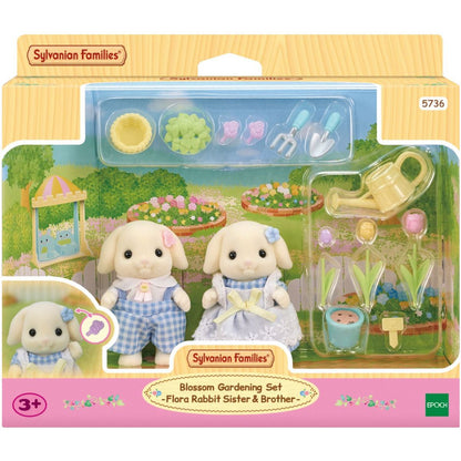 Sylvanian Families Květinový set a sourozenci Flora králíků