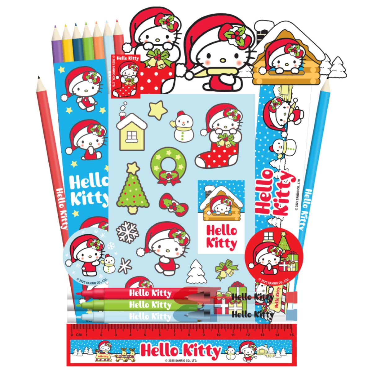 Hello Kitty adventní kalendář (papírenský)