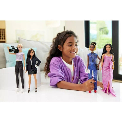 Mattel Barbie sada 4 ks panenek filmové povolání