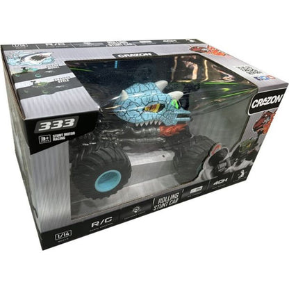 RC kaskadérské auto modré 1 : 16