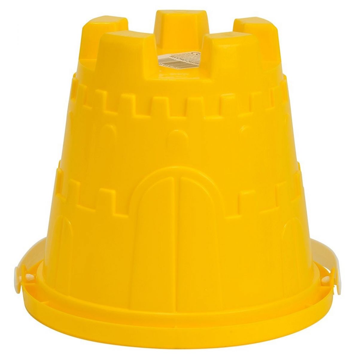 Kyblík na nožkách 16 cm žlutý