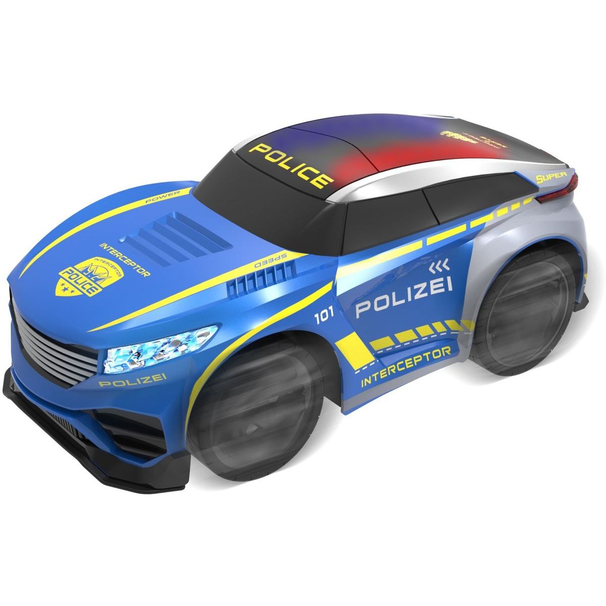 RC policejní auto s vysílačkou