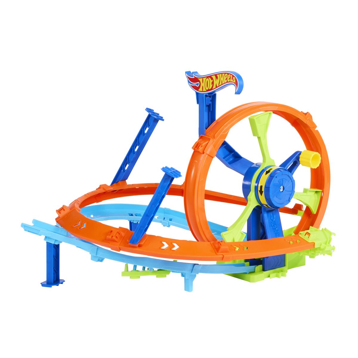 Hot Wheels Dráha řetězový náraz