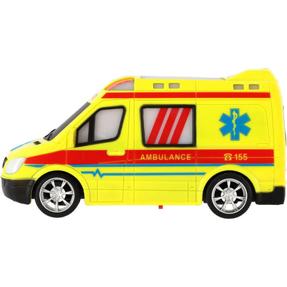 Teddies Auto RC ambulance plast 20 cm 27 MHz