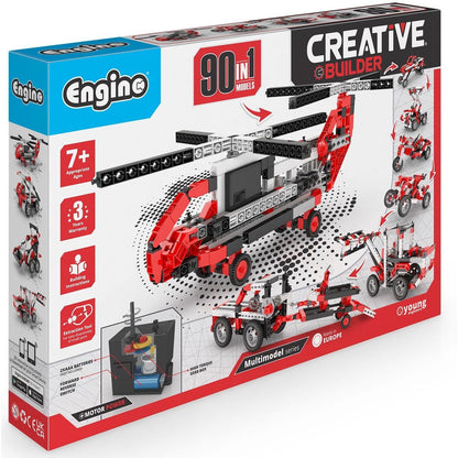 Engino Creative Builder 90 modelů s motorkem