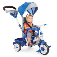 Little Tikes Tříkolka Perfect Fit 4 v 1 tmavě modrá