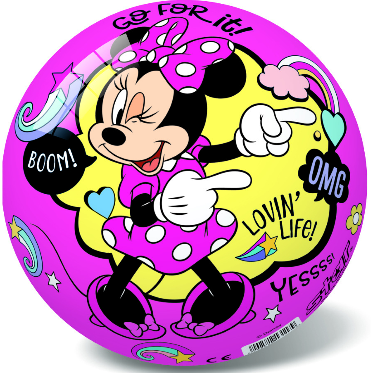 Míč Disney Minnie 14 cm