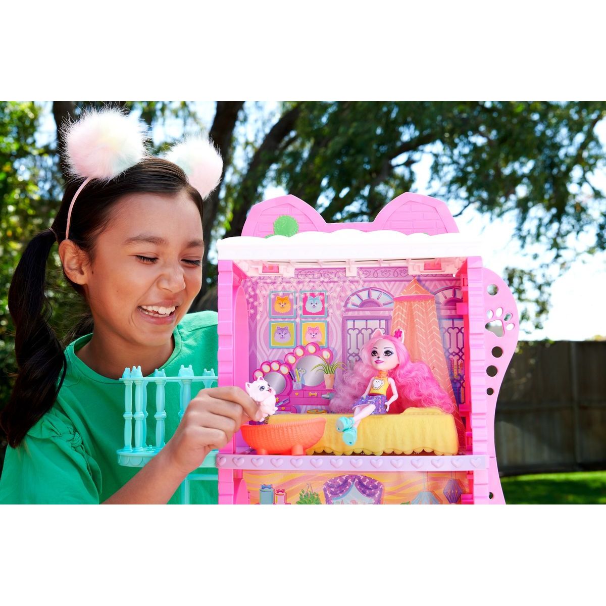 Mattel Enchantimals byteček ve městě