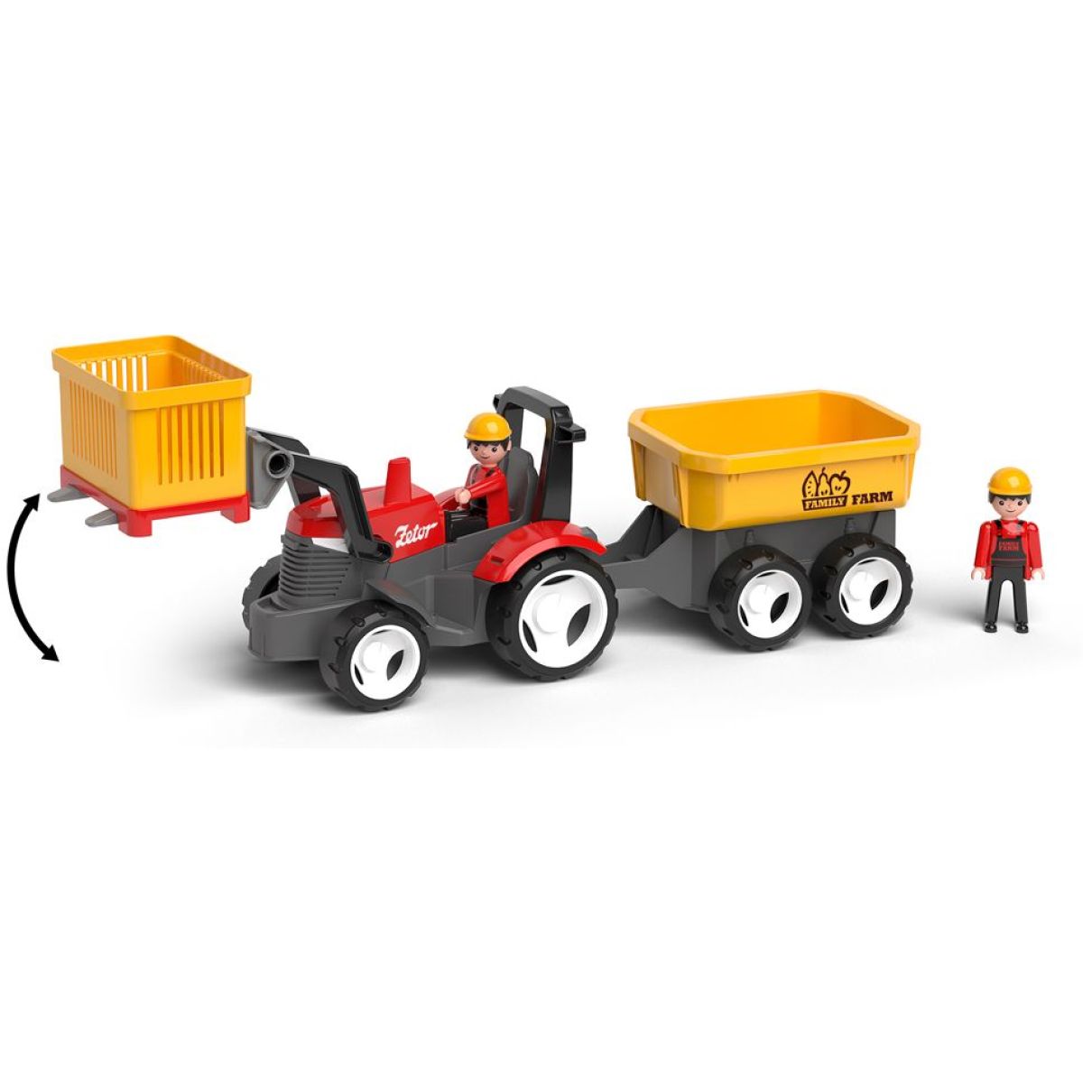 EFKO ECO MultiGO Farm set - figurky Igráčků farmářů s traktorem