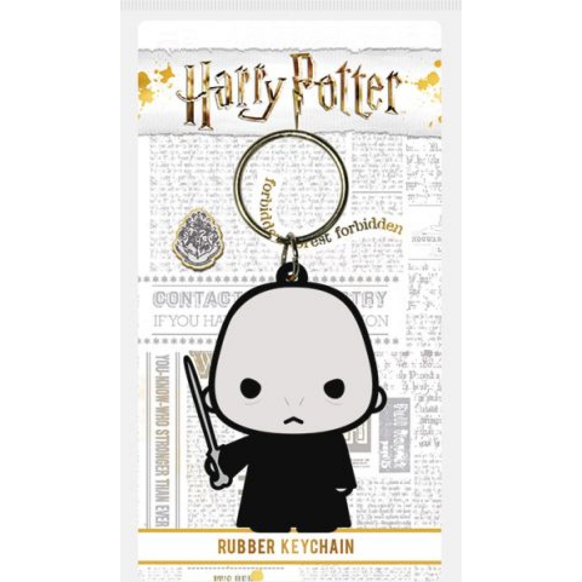 Klíčenka gumová Harry Potter Voldemort