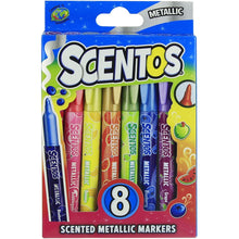 Alltoys Metalické fixy Scentos 8 ks