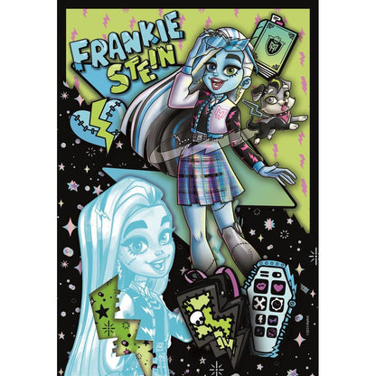 Clementoni Puzzle 150 dílků Monster High Truhla - Frankie Stein
