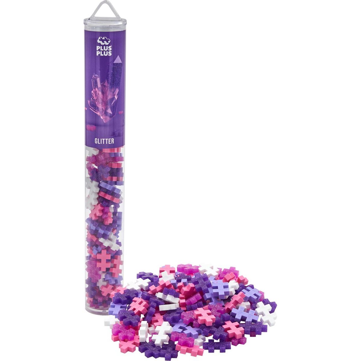 Plus Plus Glitter Mix 100 dílků Tuba