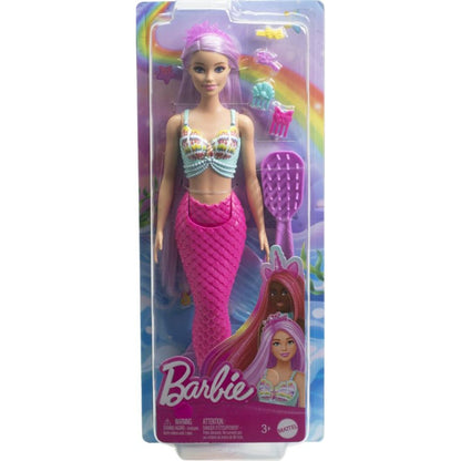 Mattel Barbie pohádková panenka s dlouhými vlasy - mořská panna
