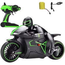 RC motorka 2,4 GHz zelené