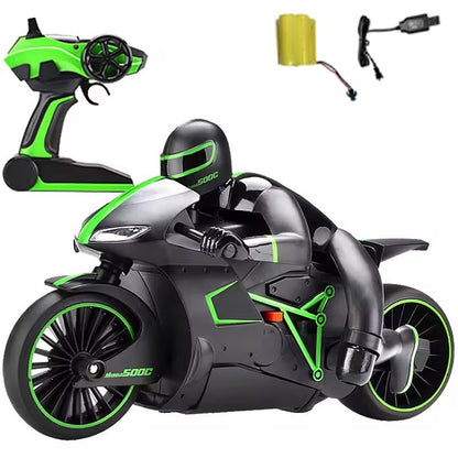 RC motorka 2,4 GHz zelené