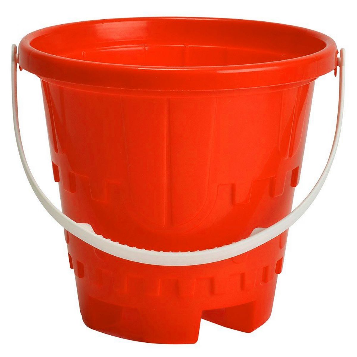 Kyblík na nožkách 16 cm oranžová