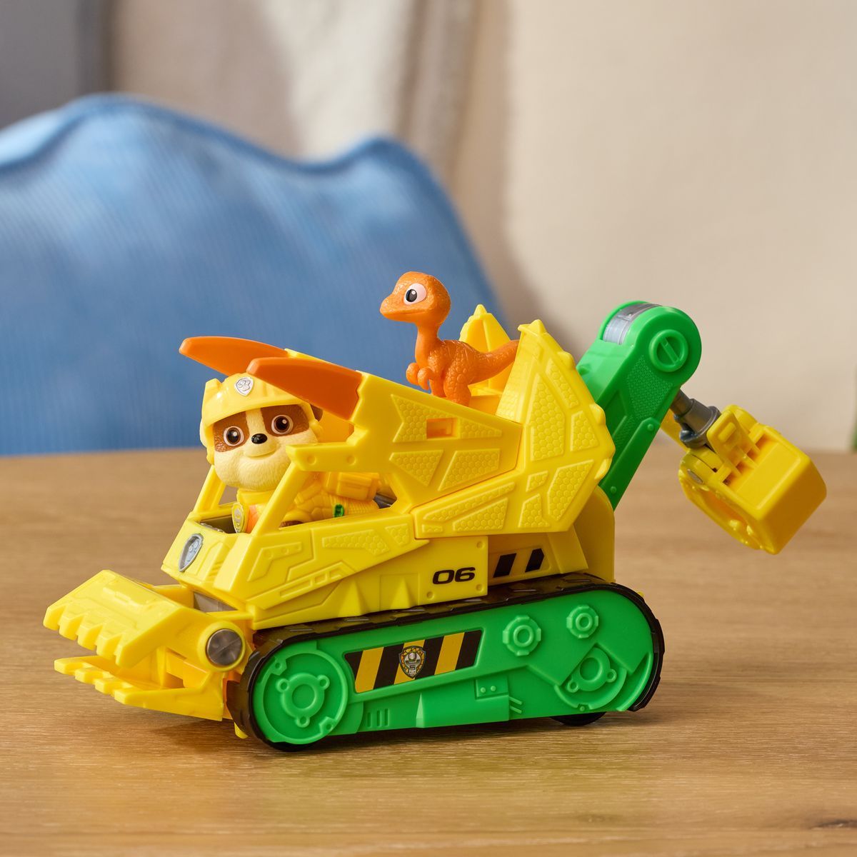 Spin Master Tlapková patrola Dino akční vozidlo Rubble