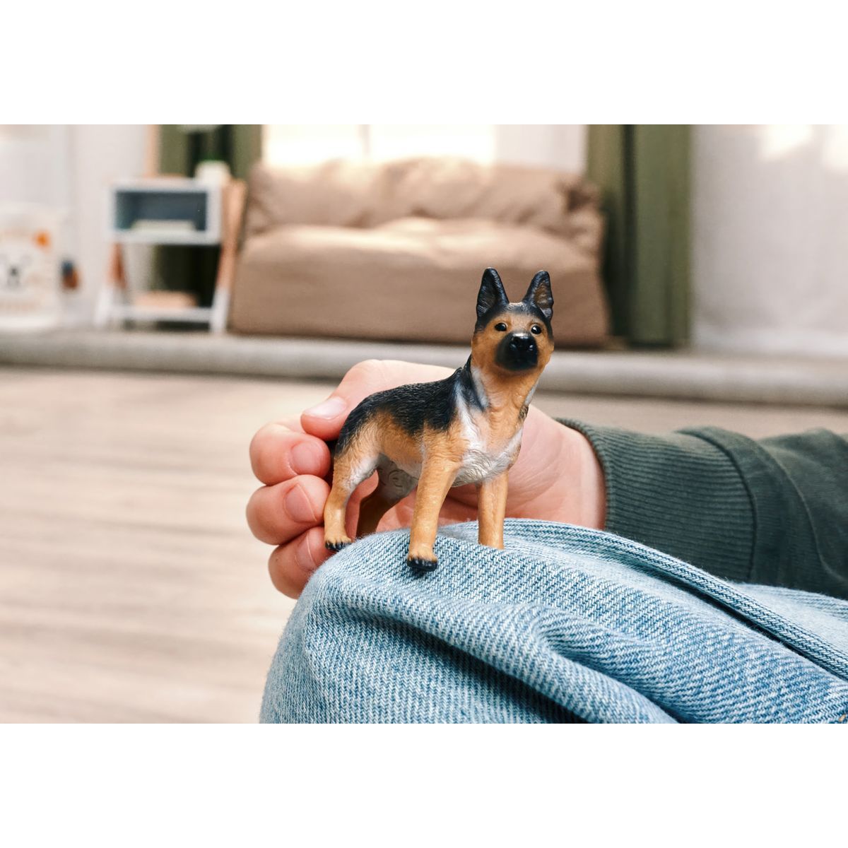 Schleich Zvířátko - fena německého ovčáka