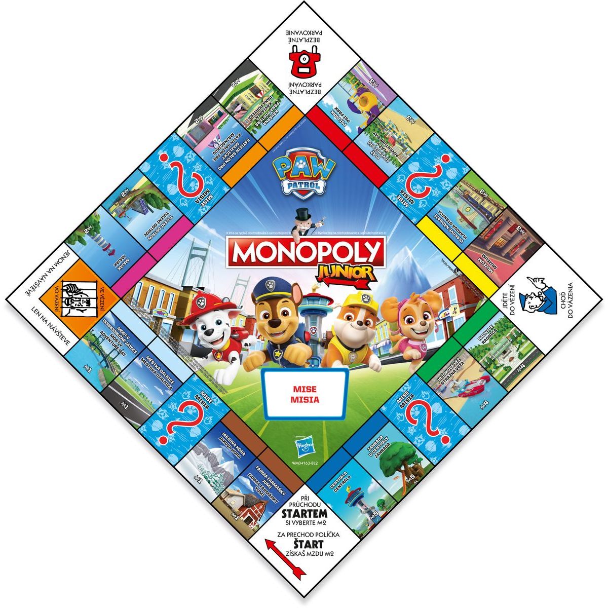 Monopoly Junior Tlapkova Patrola Společenská hra