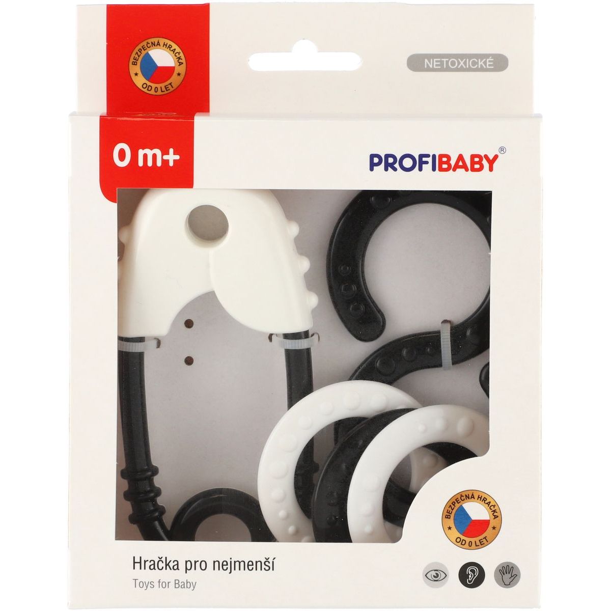 Profibaby Dvě kontrastní chrastítka