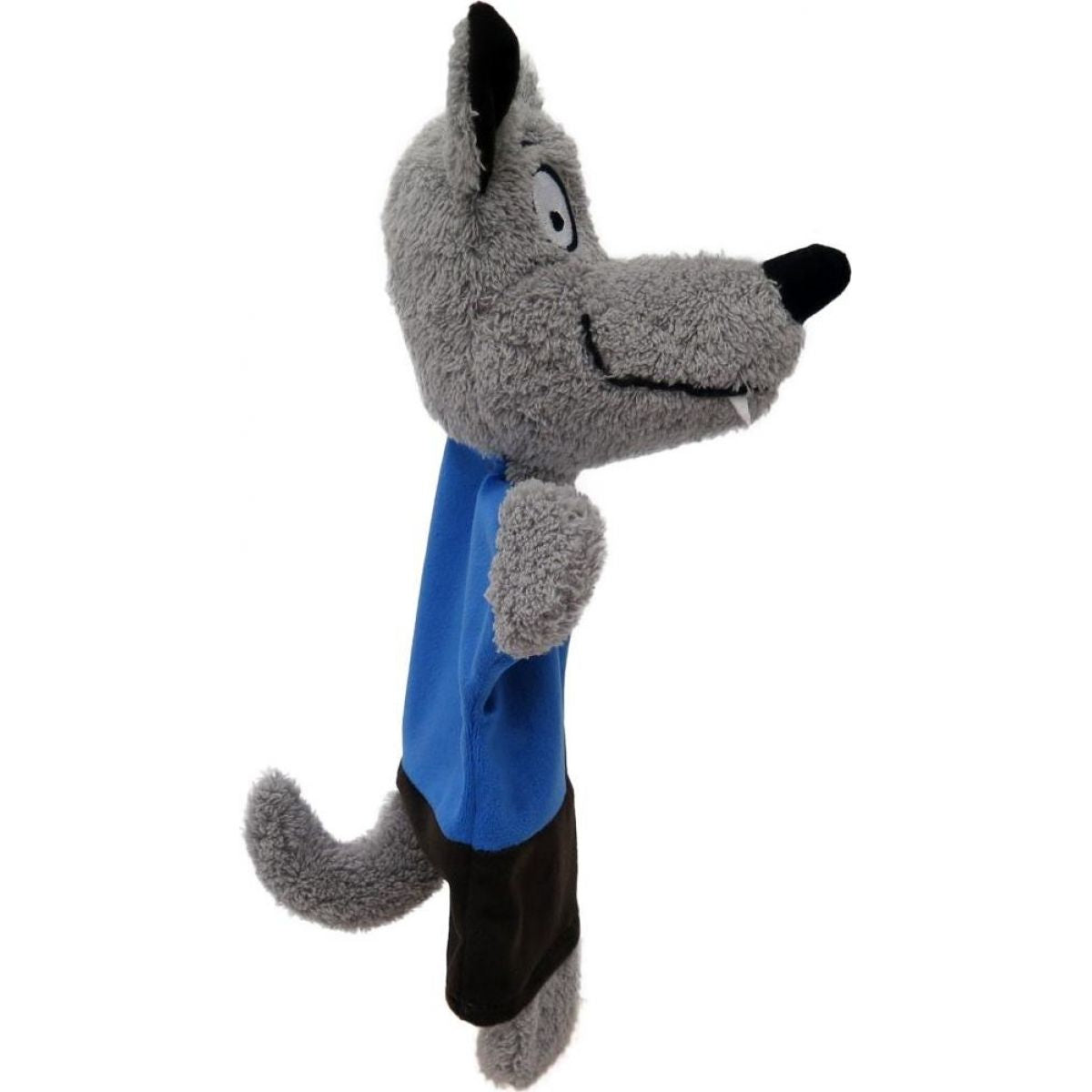 MÚ Brno Vlk Šedivák 33cm, maňásek
