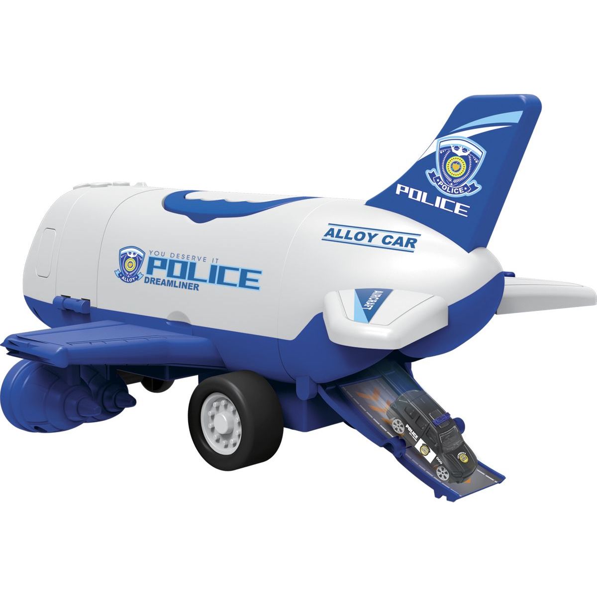 Policejní letadlo garáž