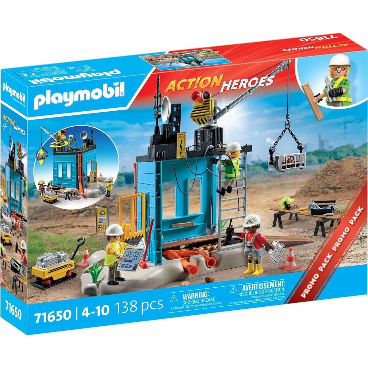 PLAYMOBIL® 71650 Staveniště