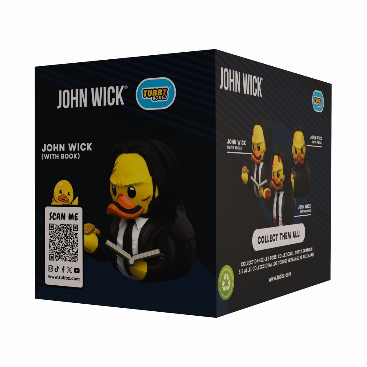 Numskull Tubbz kachnička John Wick Book