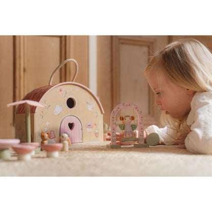 Little Dutch Domeček pro víly dřevěný přenosný Fairy Garden