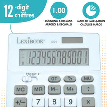 Lexibook 12místná kapesní kalkulačka solární s baterií