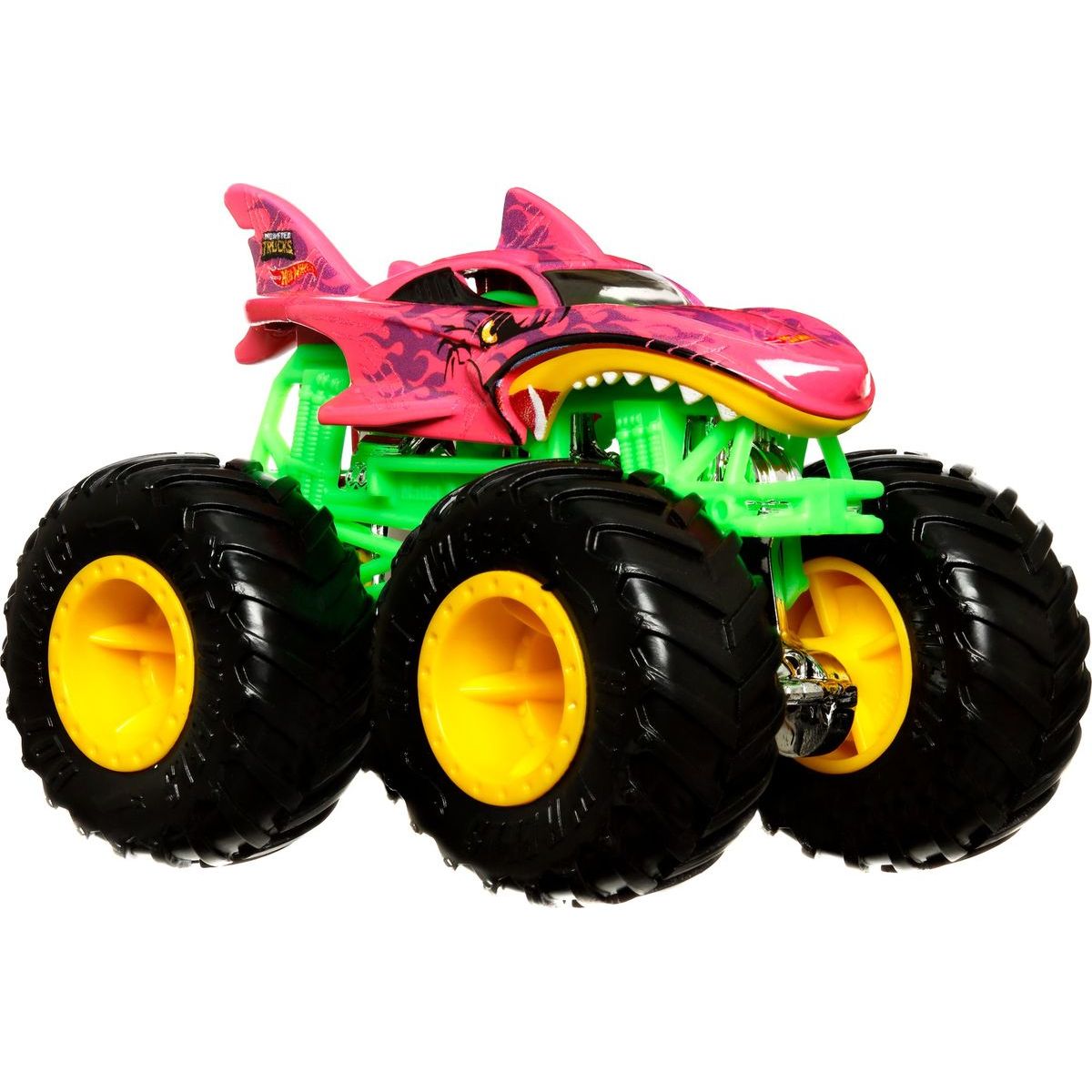 Mattel Hot Wheels Monster Trucks Color Shifters 9 cm Shark Wreak
