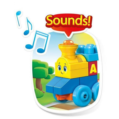 Mega Bloks hudební vláček s písmenky
