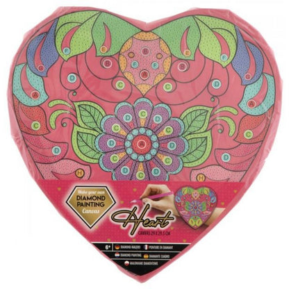Craft Creative Diamantové malování Srdce 29 x 29,5 cm