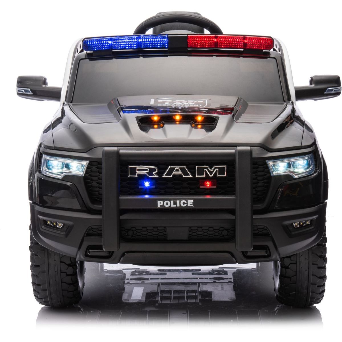 Sparkys Dětské elektrické policejní auto RAM 1500 RHO Super Truck + dálkový ovladač
