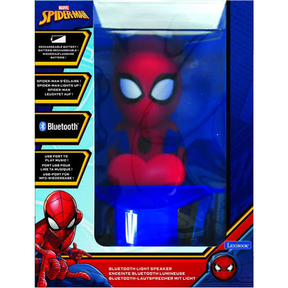 Lexibook Bluetooth reproduktor se svítící figurkou Spiderman