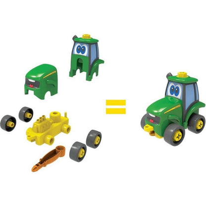 Tomy John Deere Kids Postav si kamaráda - traktor Johny