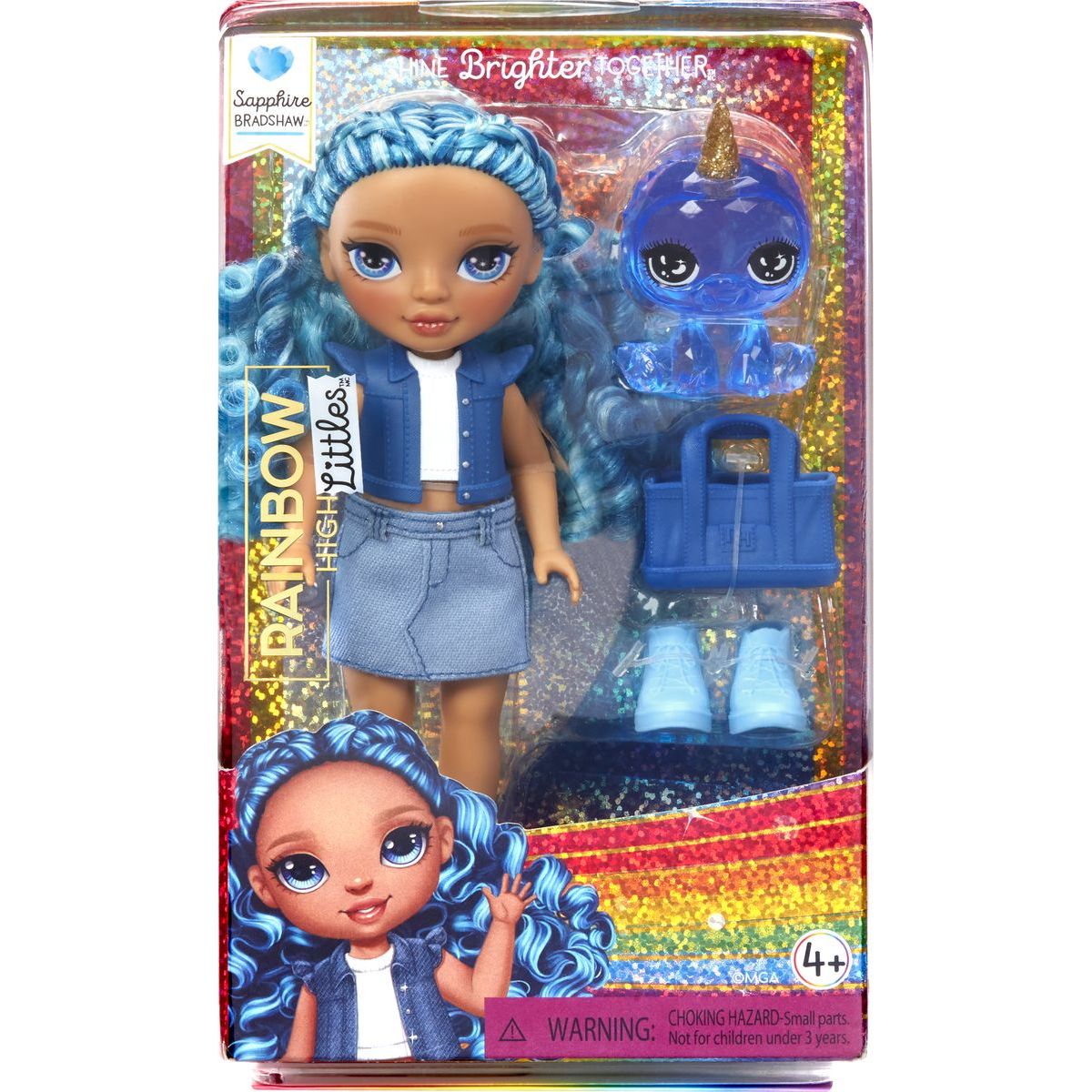 Rainbow High Malá sestřička Sapphire Bradshaw