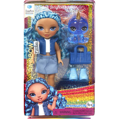 Rainbow High Malá sestřička Sapphire Bradshaw