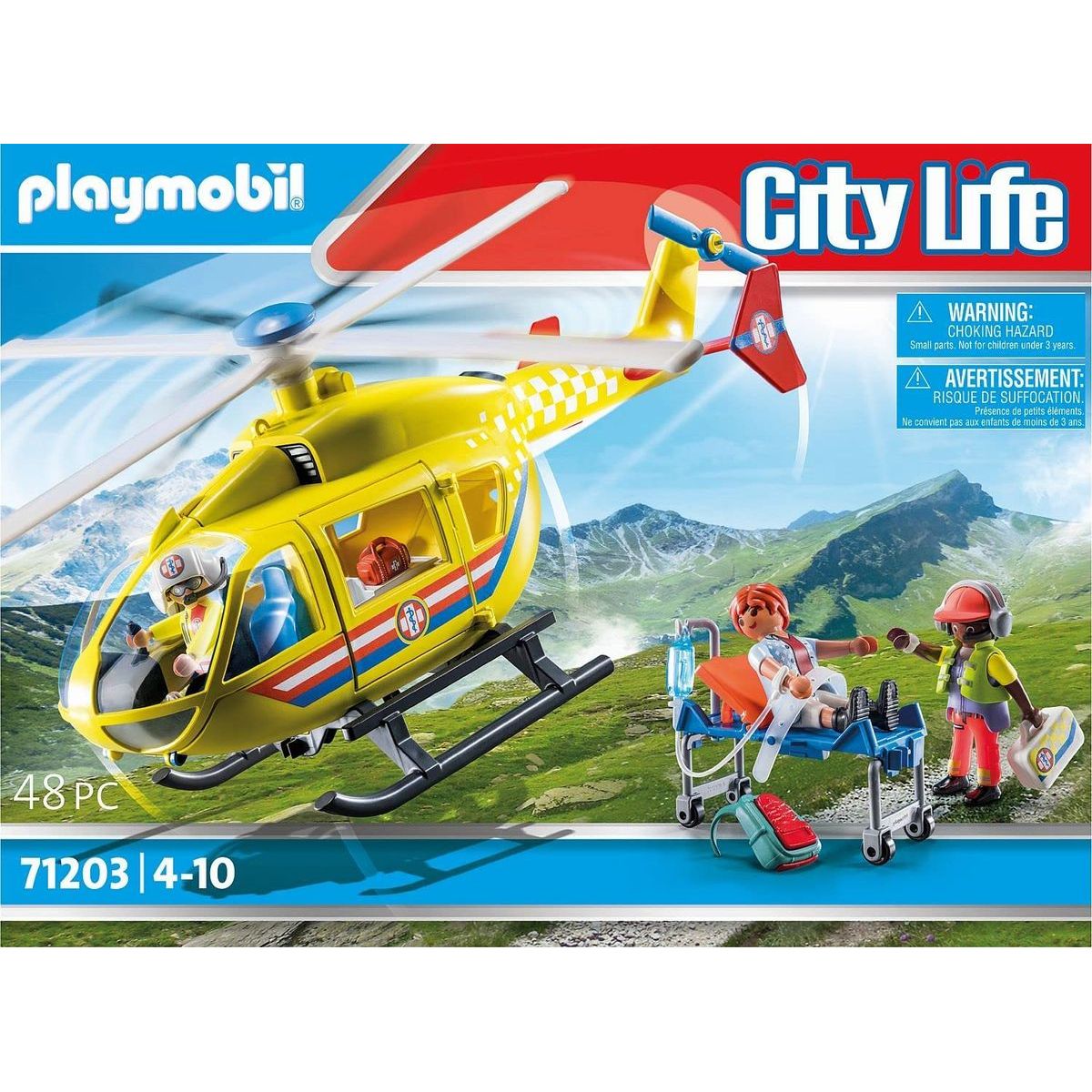 PLAYMOBIL® 71203 Záchranářský vrtulník
