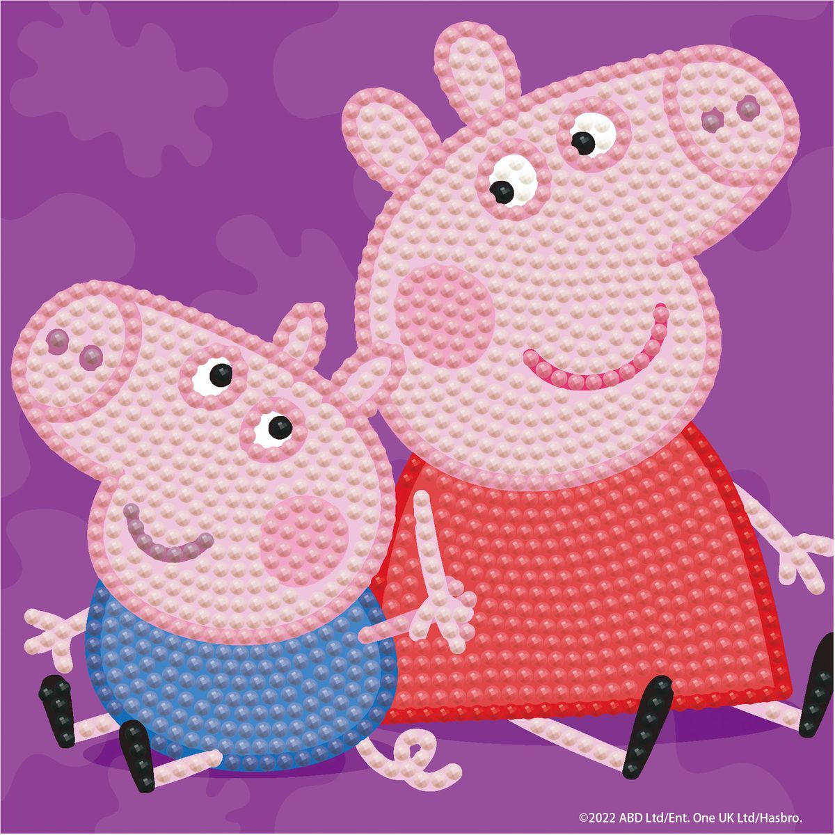 Dotzies Diamantové malování - Peppa Pig - Velká sada