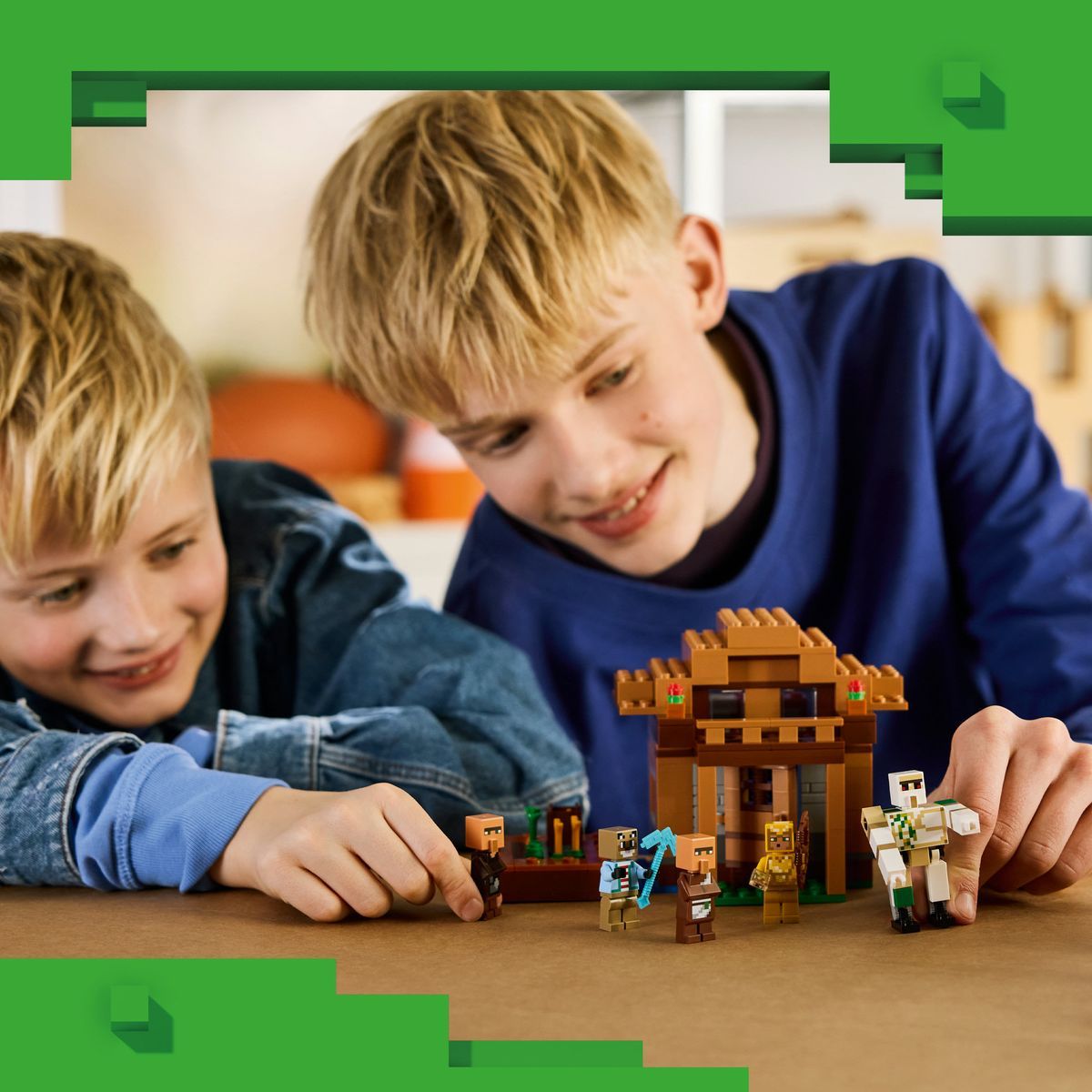 LEGO® Minecraft® 21596 Útok Mága na vesnici