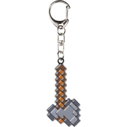 Minecraft kovový přívěšek sekera