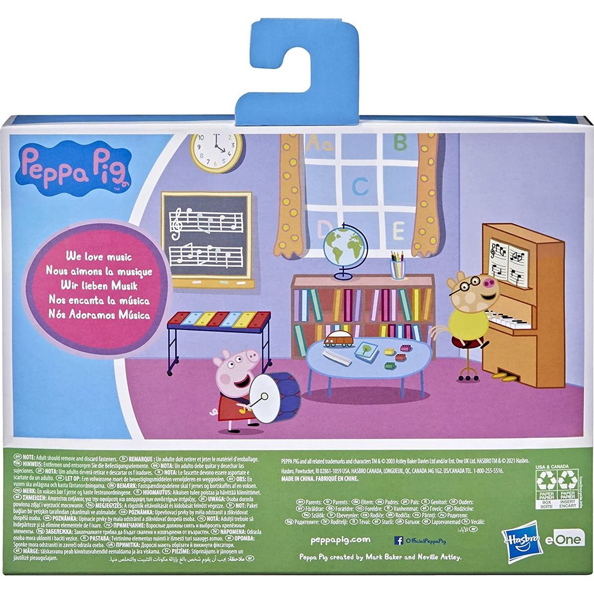 Hasbro Prasátko Peppa Adventures hudební nástroje