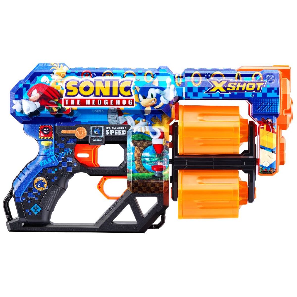 ZURU X-SHOT SKINS SONIC s 12 náboji