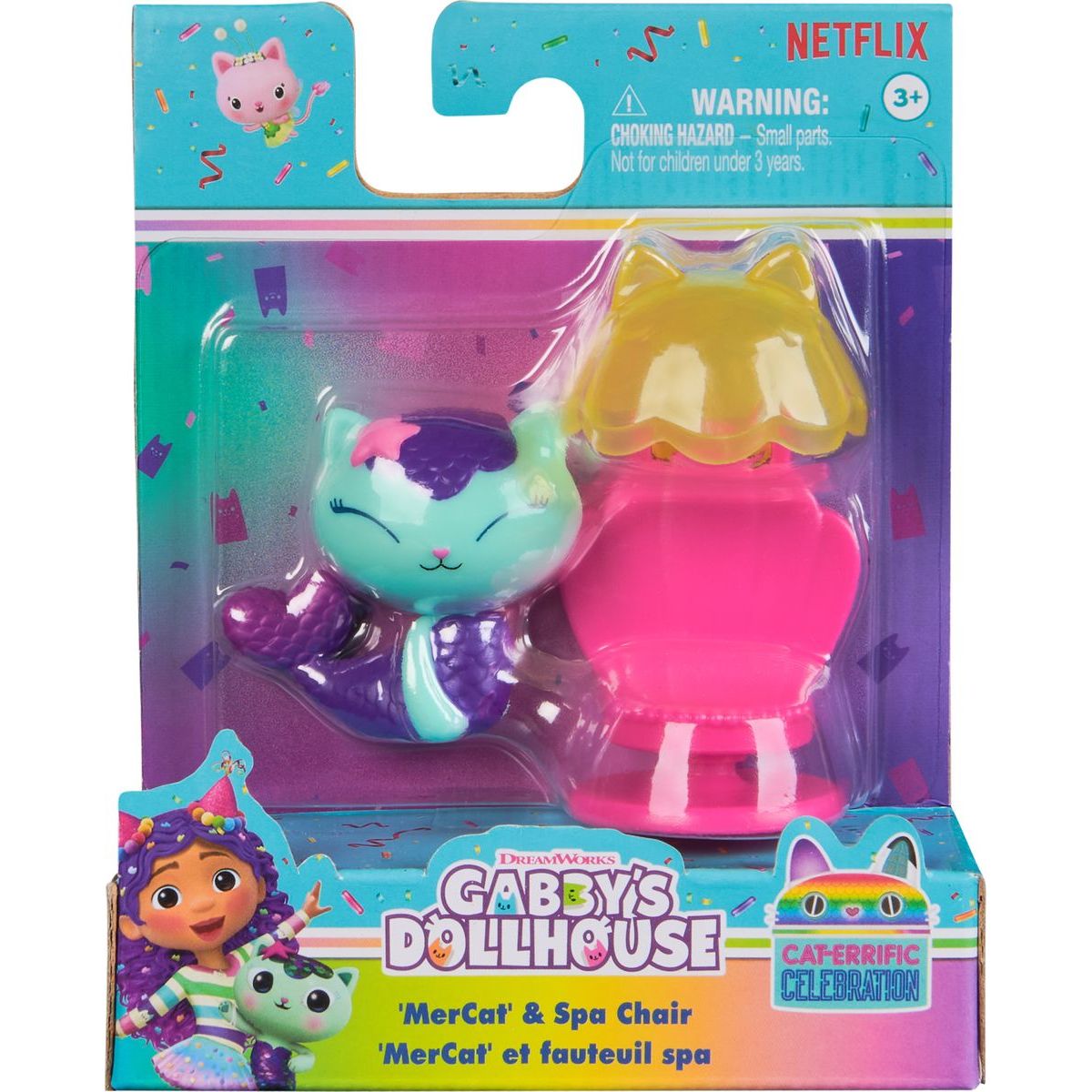 Gábinin kouzelný domek figurky s doplňkem MerCat and Spa Chair