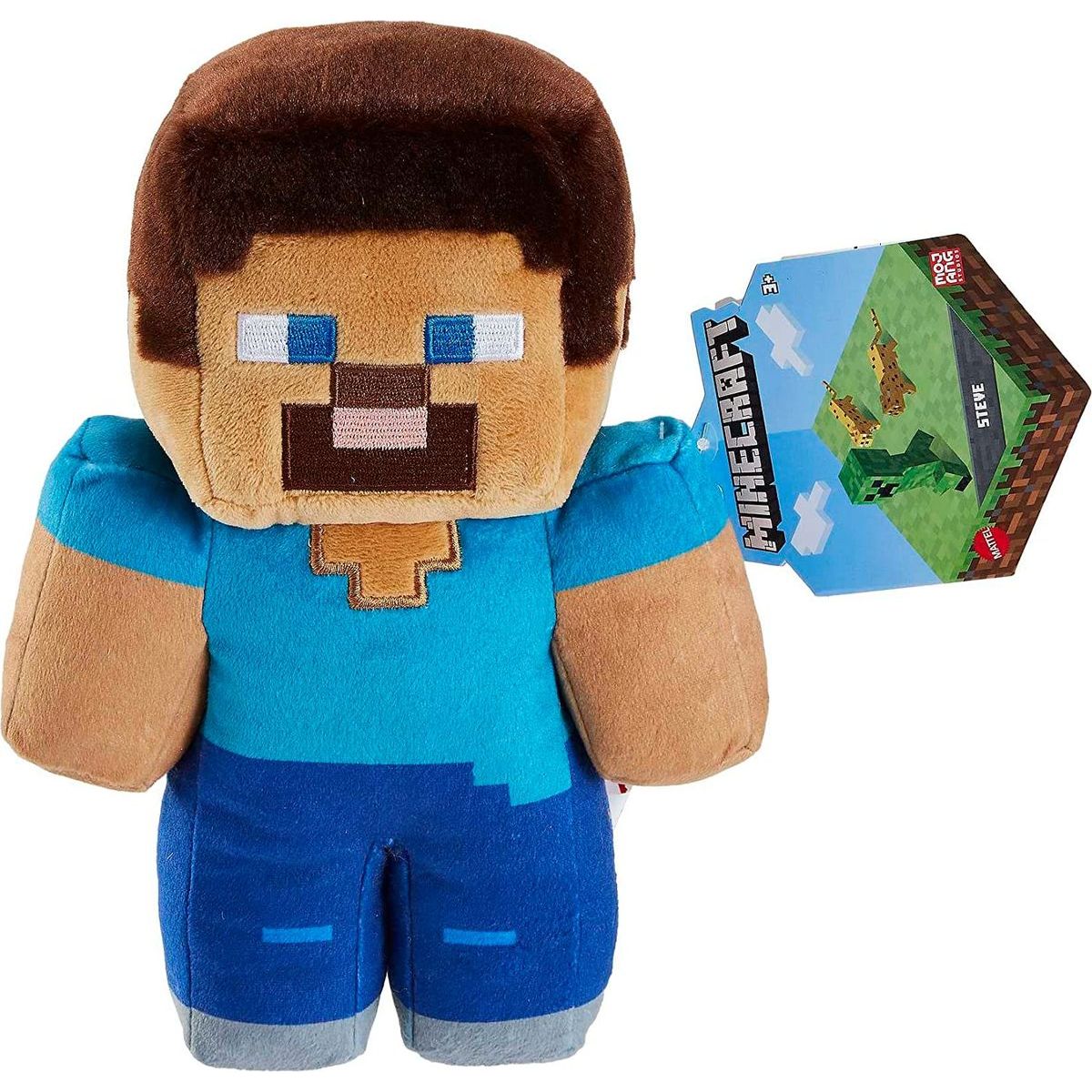 Mattel Minecraft 20 cm plyšák Steve stojící