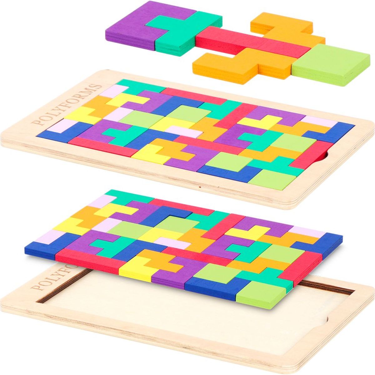 Sparkys Hlavolam - Dřevěné puzzle